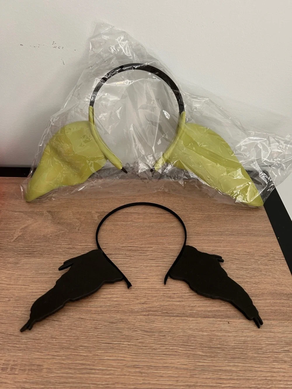 NWOT Set of 2 Yoda Ears Headbands